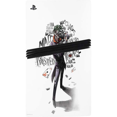 DC Comics The Joker Brilliantly Twisted PS5 Pro Console Skin